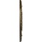 Ekena Millwork Spring Leaf Ceiling Medallion (Fits Canopies up to 5 5/8"), 19 7/8"OD x 3 5/8"ID x 1 1/4"P, Brass CM19SPBRS - alternate 3